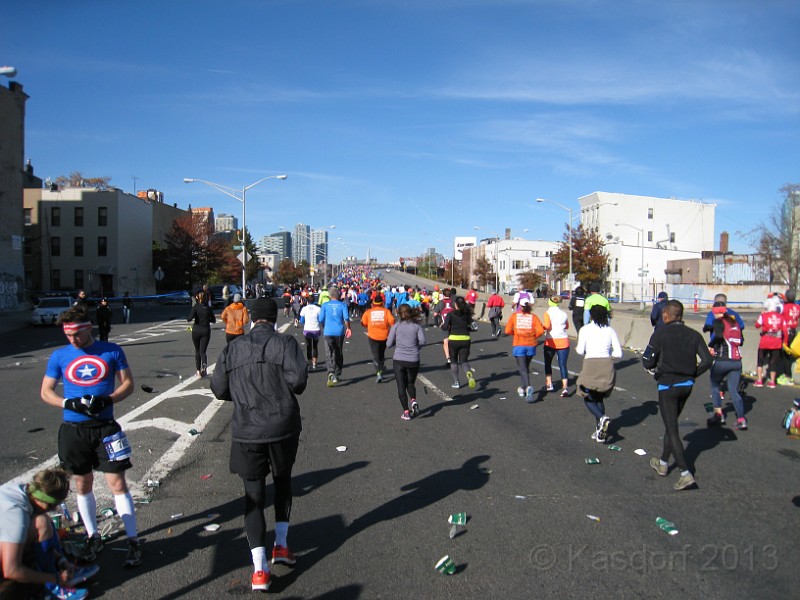 2014 NYRR Marathon 0332.jpg - The 2014 New York Marathon on November 2nd. A cold and blustery day.